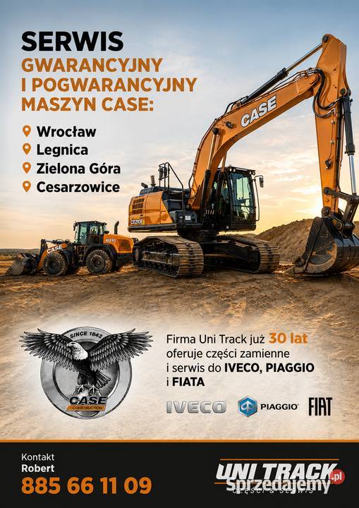 Seriws maszyn CASE Wrocław