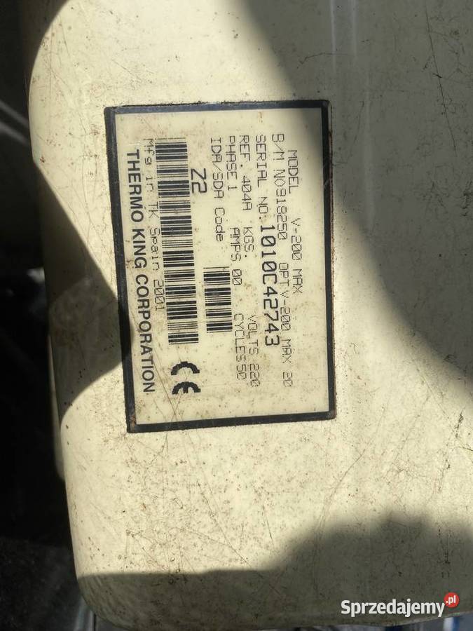 Agregat thermoking man 8150 Żmigród