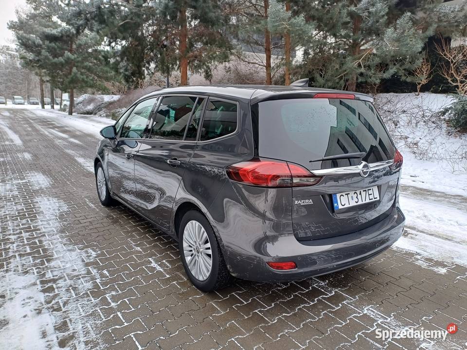 Opel Zafira 14 Turbo 140 7OSOBOWA Navi Kamera klimatyzacja kujawsko-pomorskie Toruń