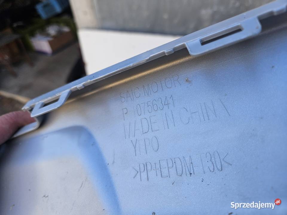 MG ZS LISTWA DOKŁADKA ZDERZAKA PRZÓD 10628335 Międzychód sprzedam