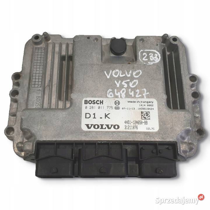 Volvo S40 II V50 16 D STEROWNIK SILNIKA komputer osobowe Komputery Chełm