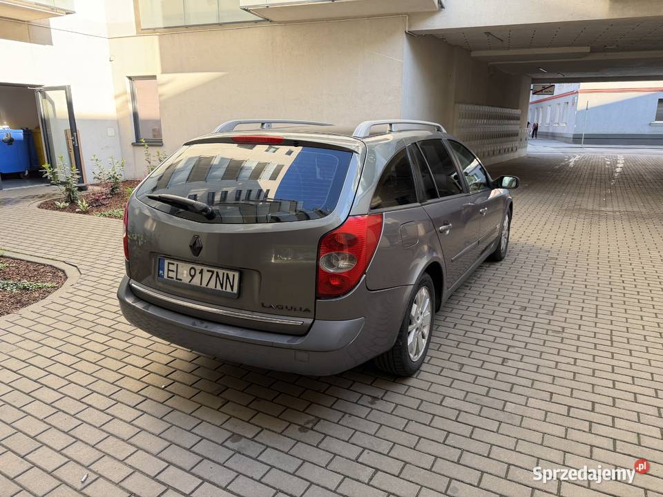 Renault Laguna II Lift 2007 176 Sprawna Klima 1900cm3 Łódź