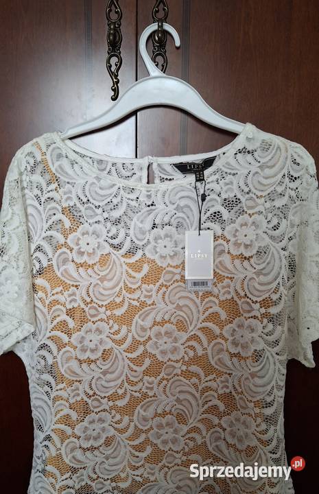 Sprzedam białę koronkowę bluzką