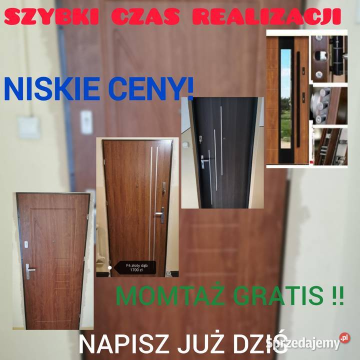 Drzwi do mieszkań Montaż drzwi Dąbrowa Górnicza