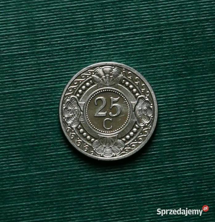 ANTYLE HOLENDERSKIE 25 centów 2010r Gliwice