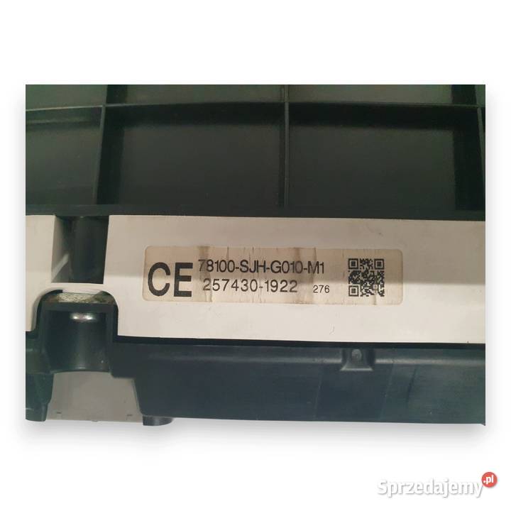 LICZNIK ZEGARY 78100SJHG010M1 Honda FRV 22 ICTDI Chełm sprzedam