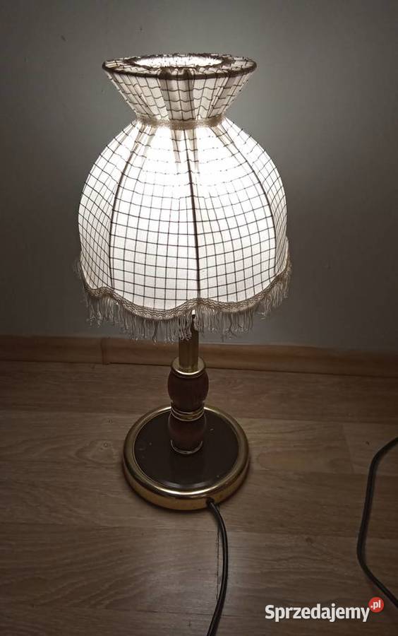 Sprzedam Sprawną Lampkę PRL z Żarówką Okazja Golub-Dobrzyń