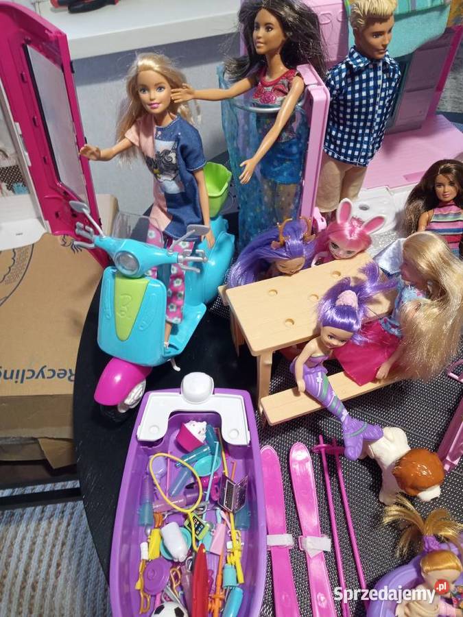 Zestaw lalki barbie Lalki i akcesoria łódzkie Łódź sprzedam