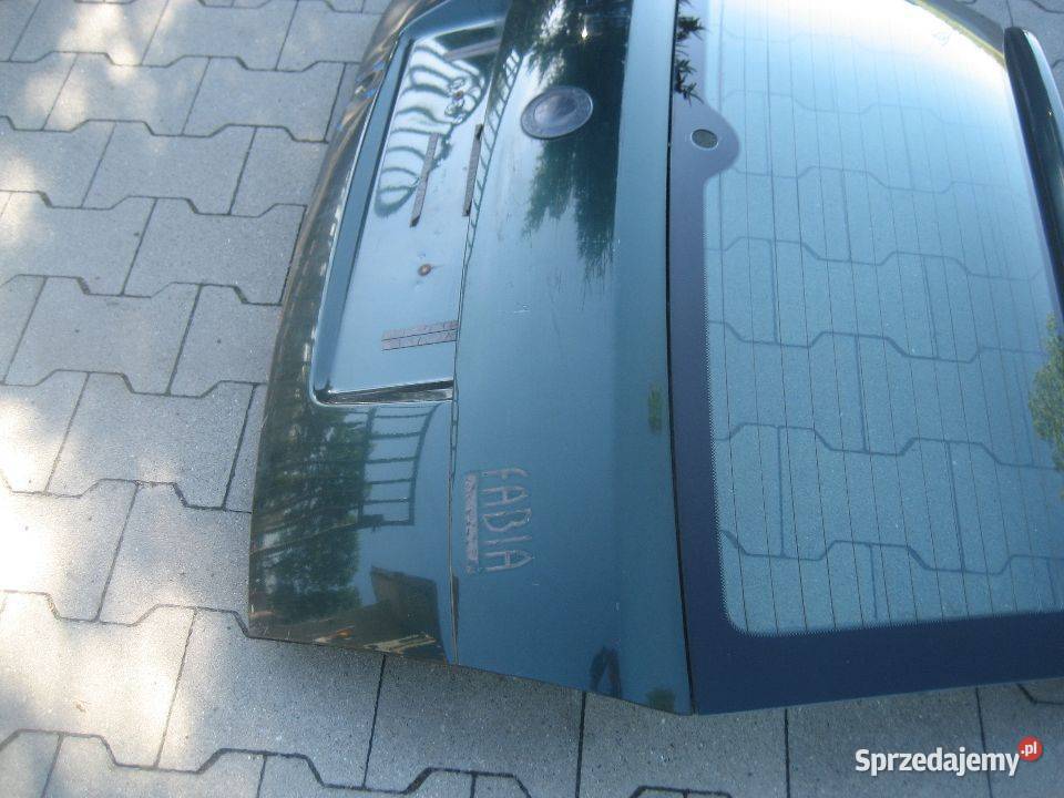 SKODA FABIA I 1 KOMBI 0004r klapa pokrywa Rakoniewice