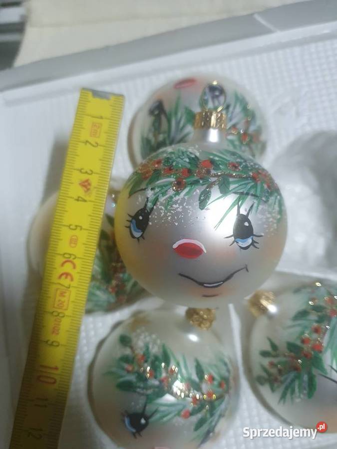 Bombki szklane choinkowe Ciechanowiec
