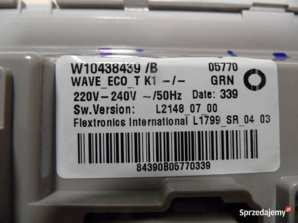 programator pralki whirlpool AWE74360P Strawczyn