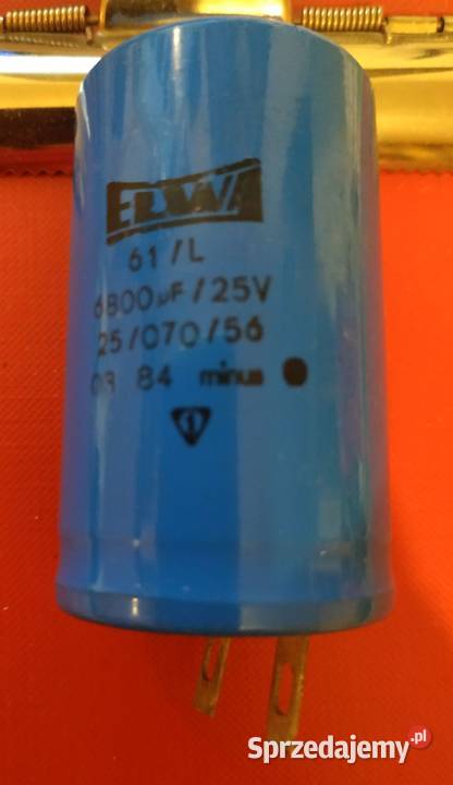 Kondensatory ELWA 6800uF 25V Nowe