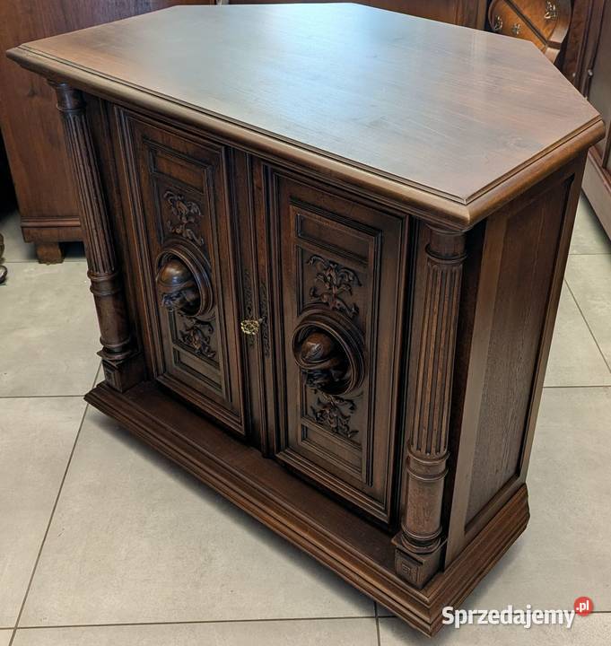 ładna komodaszafka neorenesans dąbsklep Dąbrowa Dąbrowa Górnicza