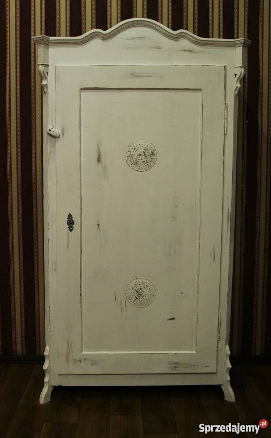 Ludwikowska Szafa Chlebowa Bielona VINTAGE Meble Marki