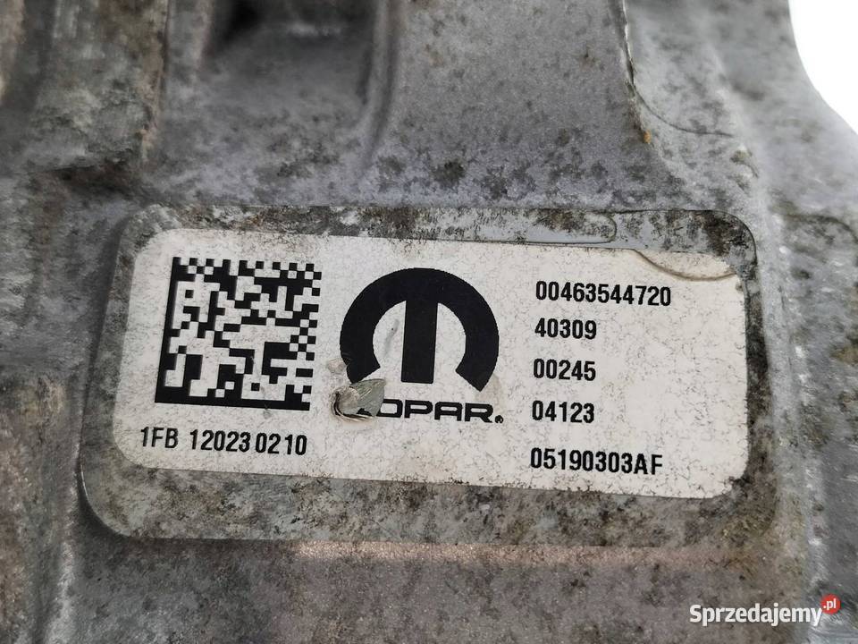 ALTERNATOR 00463544720 05190303AF 13 PHEV HYBRID świętokrzyskie