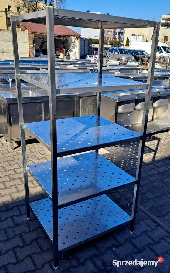 REGAŁ GASTRO OCIEKOWY 5 PÓŁEK DORA METAL 8070180 Nowe Skalmierzyce