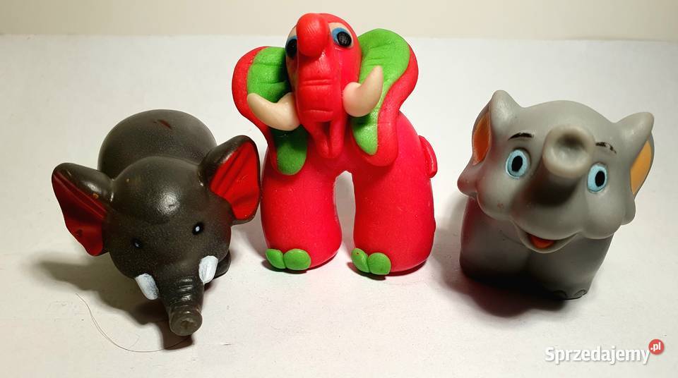 Zabawki figurki słoń słoniki Bydgoszcz sprzedam