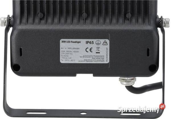 Oprawa oświetleniowa LED 30W 6500K KRFL30865BK Kamionna
