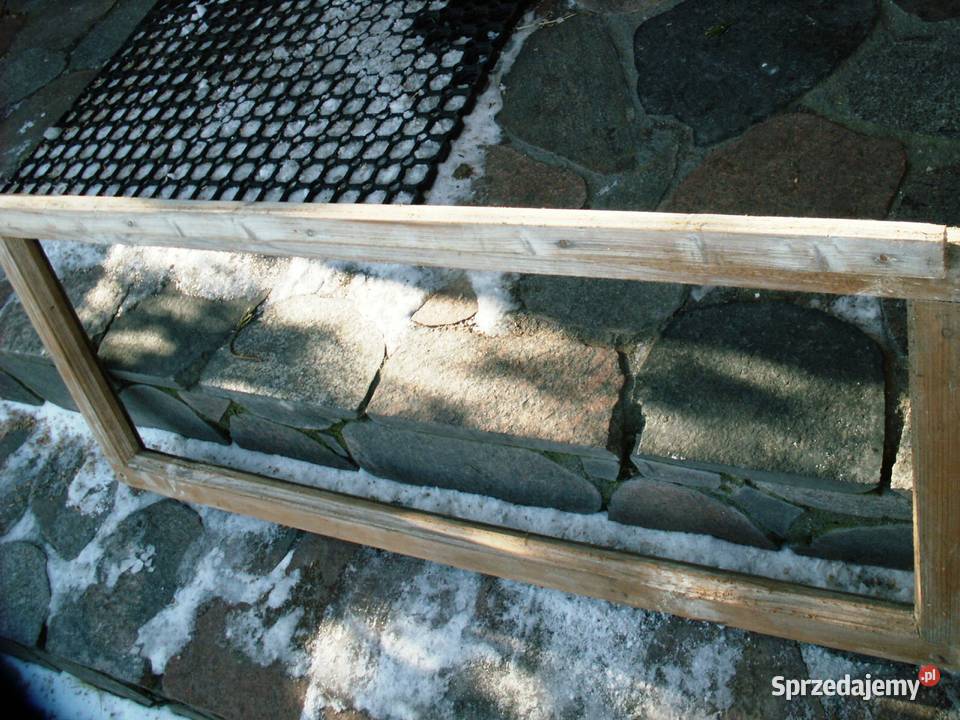 Piękna stara rama loft retro lustro zdjęcia Ełk