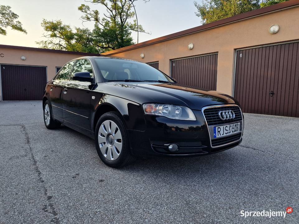 Audi A4 B7 19 TDI 115 Limousine czarny A4 Jasło