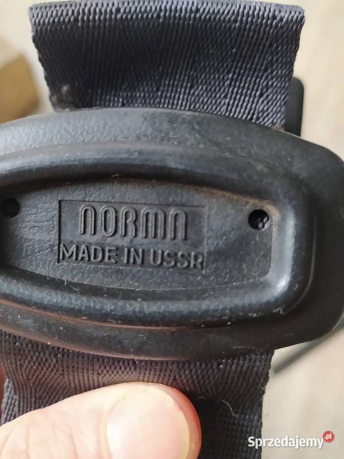 Pasy bezpieczeństwa Fiat 126p Maluch PRL
