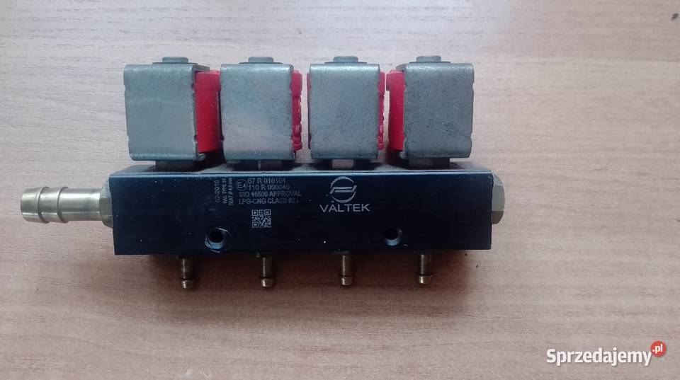 Wtryskiwacz gazowe LPG listwa waltek czerwone Czarzyzna