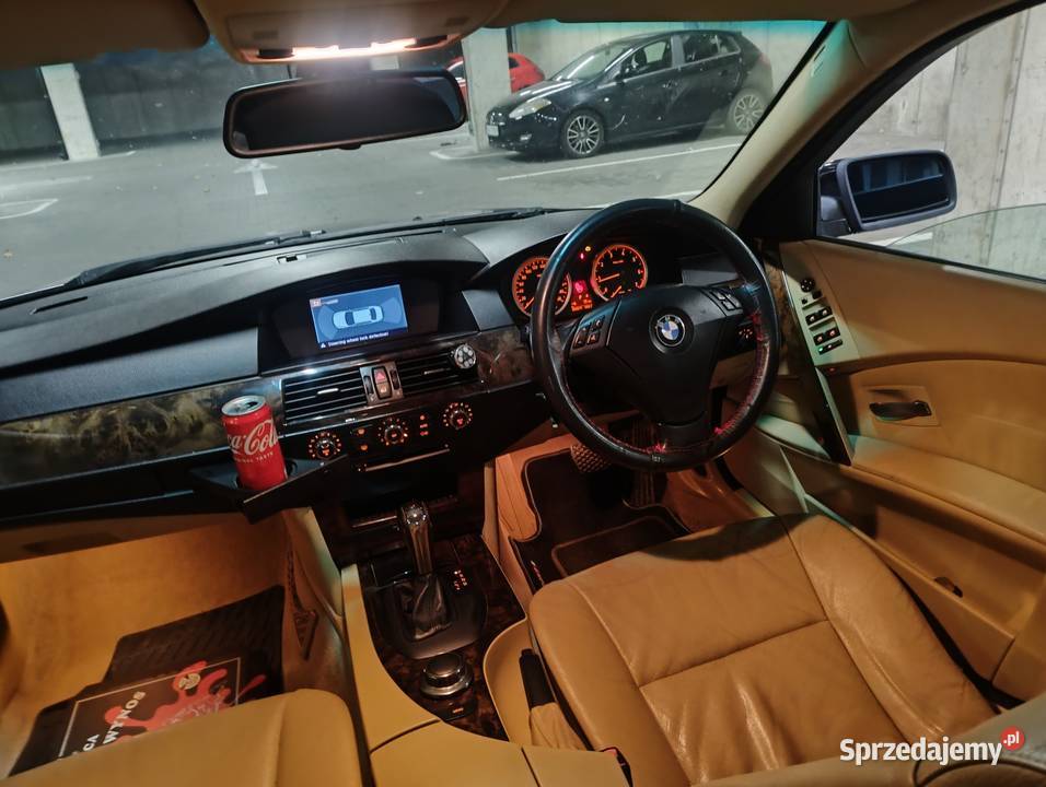 BMW 525 BENZYNA GAZ BRC 2007 SUPER OKAZJA 2500cm3 Myślenice