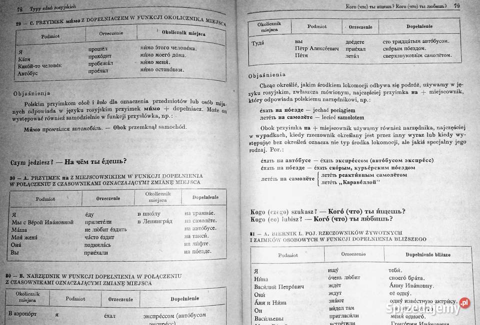Praktyczna gramatyka rosyjska S Karolak M Chełm sprzedam