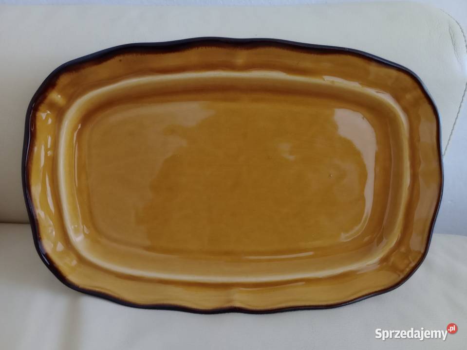 Półmisek Porcelit Pruszków vintage z okresu PRL Warszawa