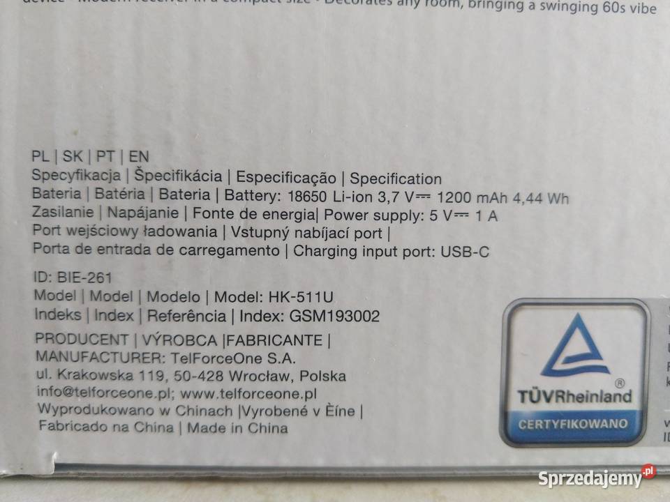 NAJTANIEJ Radio Retro Sieciowe Na usb Pozostałe Zabrze