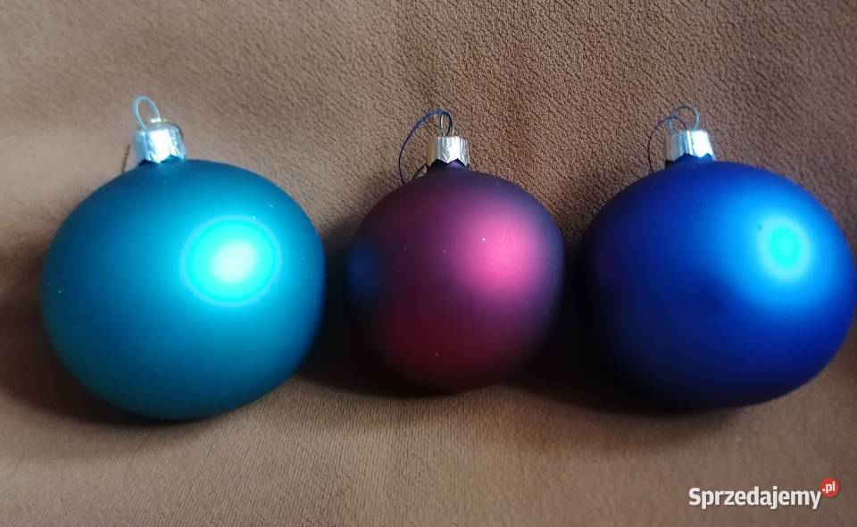 Bombki na choinkę nietłukąceZestaw sztuk 7 łódzkie Łódź