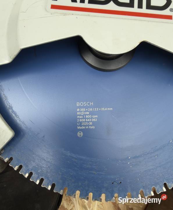 Piła do cięcia metalu na sucho Ridgid 590L Bukowina Tatrzańska