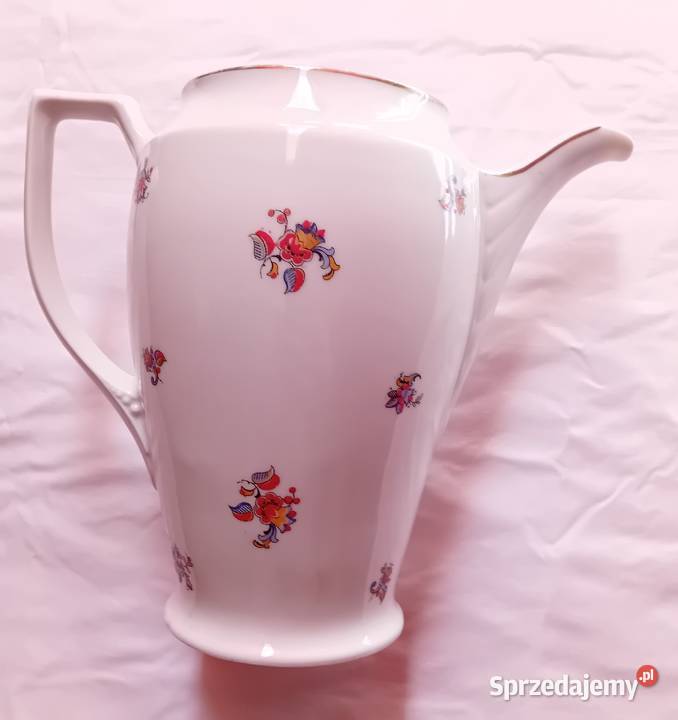 Dzbanek art deco Giesche ręcznie malowany Koźminek sprzedam