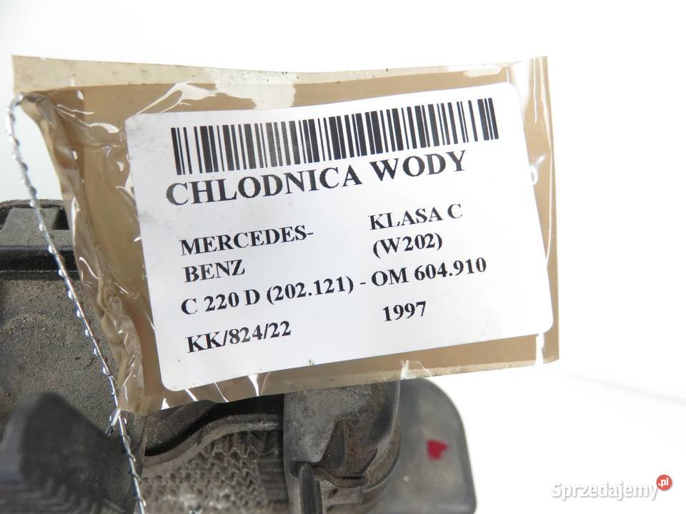 CHŁODNICA WODY MERCEDESBENZ KLASA C W202 22