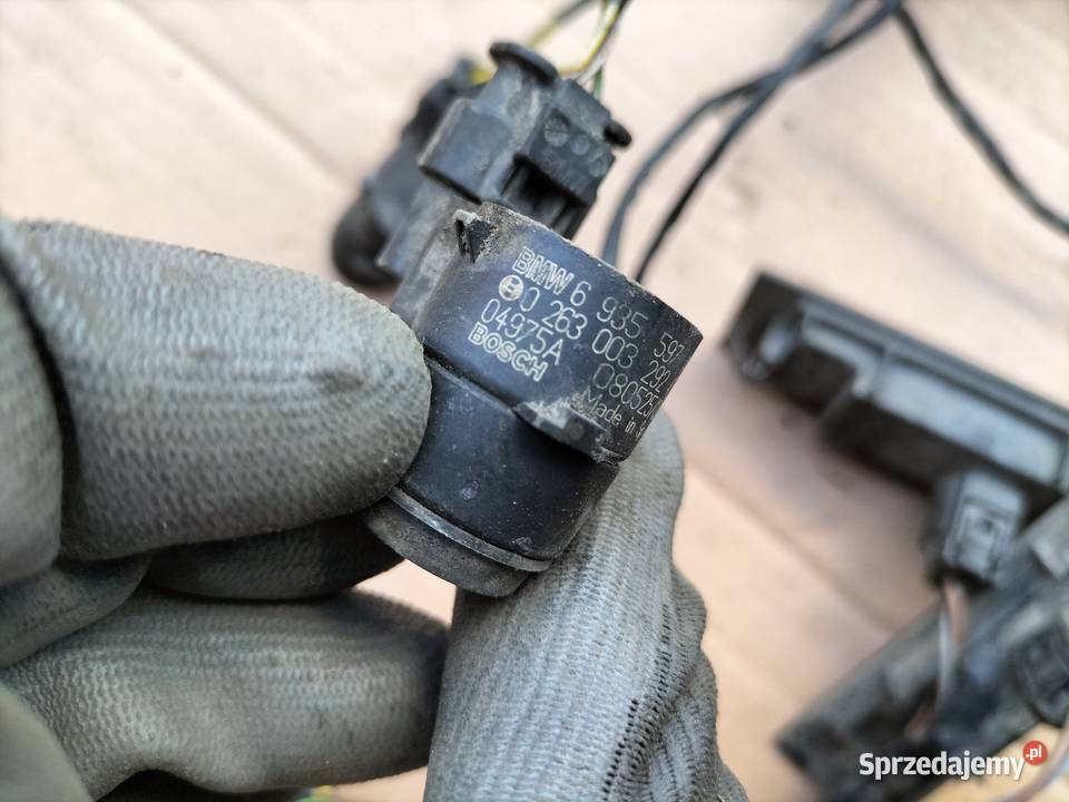 BMW 1 E87 CZUJNIK PARKOWANIA PDC TYŁ Przewody klimatyzacji