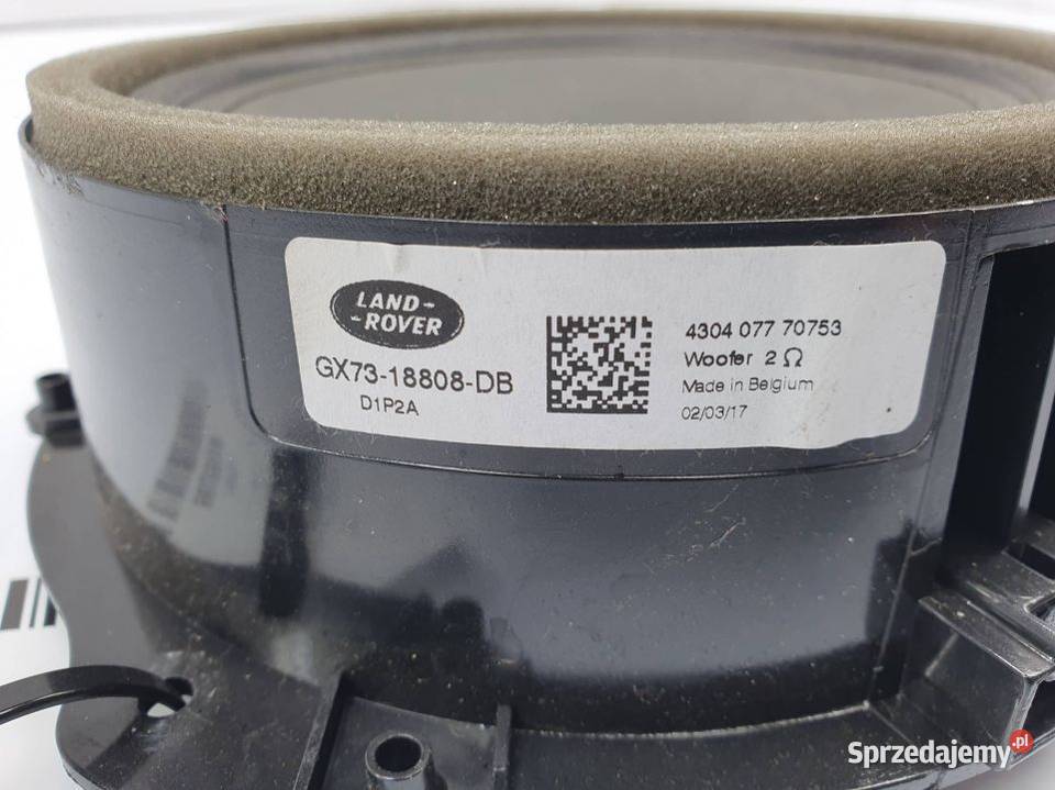 GŁOŚNIK JAGUAR XF PURE GX7318808DB Lipno