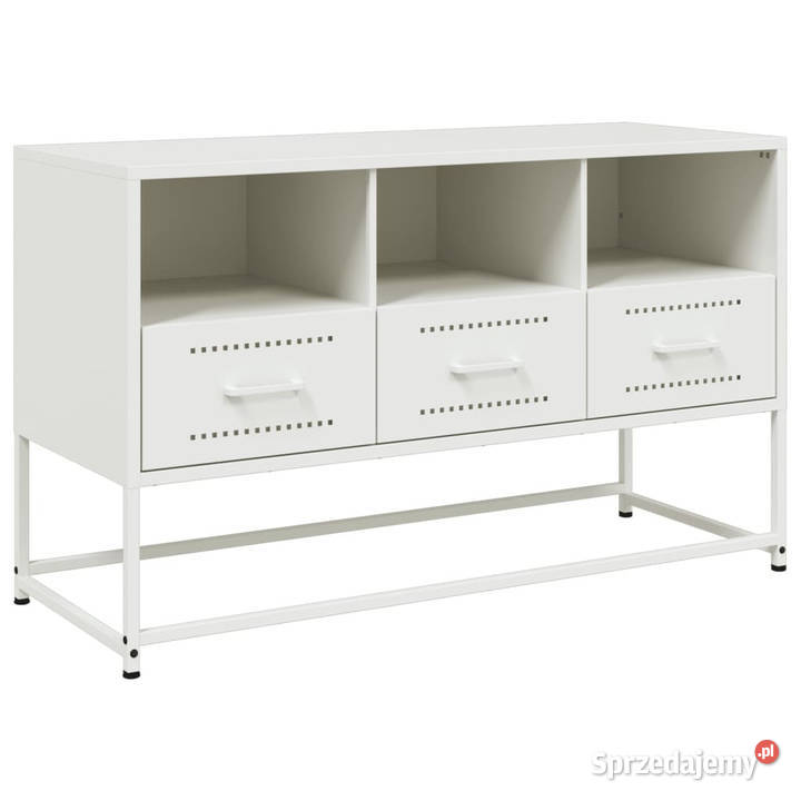 Szafka pod telewizor biała 1005x39x605 stalowa Warszawa