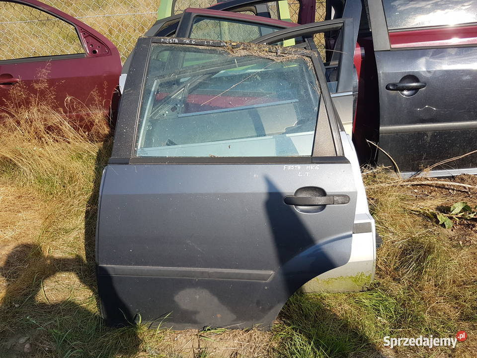 FORD FIESTA MK6 2004 2005 2006 DRZWI LEWE TYL Turek sprzedam