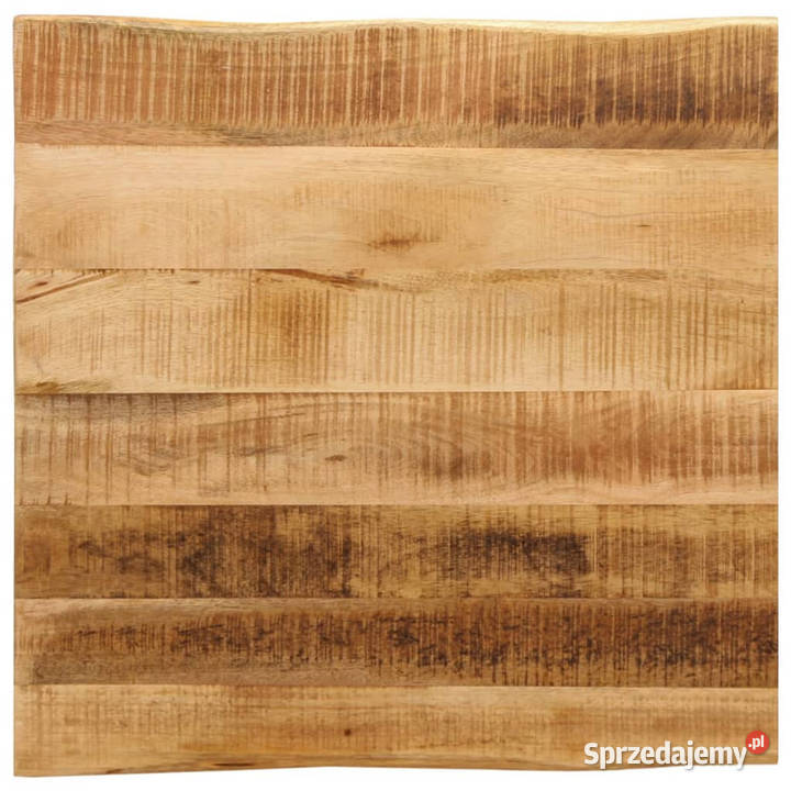 Blat stołu z naturalną krawędzią 40x40x25 drewno mazowieckie Warszawa