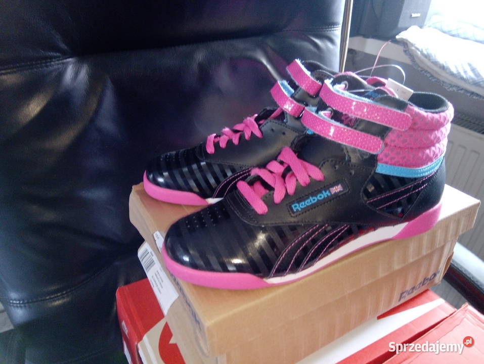 Buty sportowe skórzane Reebok damskie nowe Obuwie sportowe Mińsk Mazowiecki
