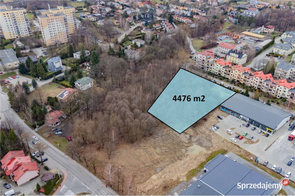 Działka komercyjna zabudowa mieszkaniowausługowa Ustroń sprzedam