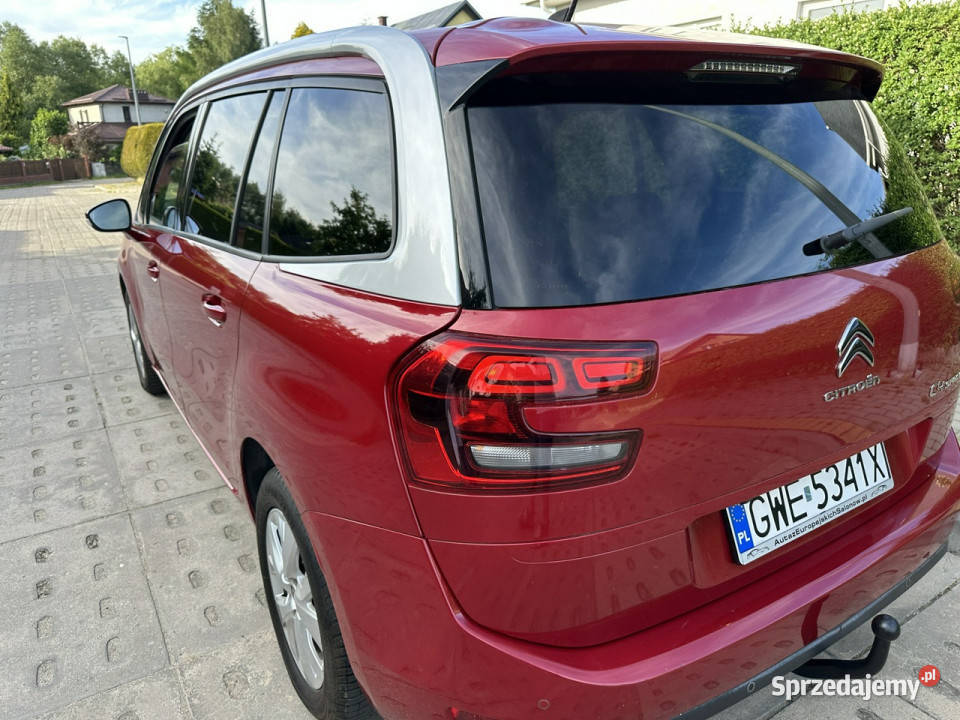 Citroen C4 SpaceTourer Wymieniony rozrząd 7 m benzyna Samochody osobowe sprzedam