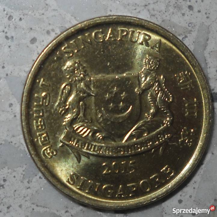 SINGAPUR5 CENTS2015 r mazowieckie Legionowo