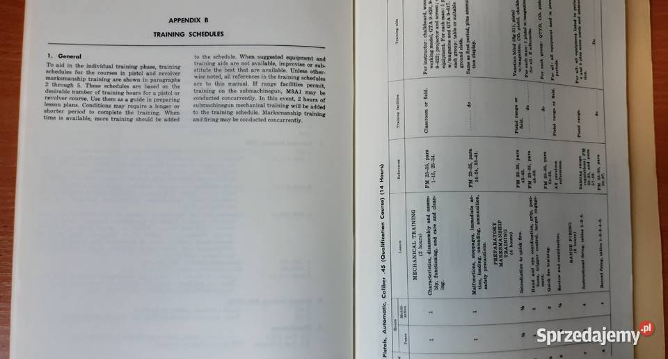 Oryginalana FM 2335 Pistols and Revolvers z 1986 Legionowo sprzedam