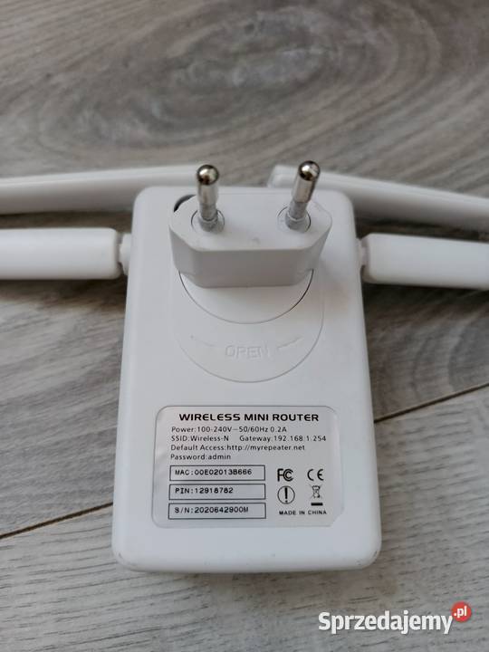 Wzmacniacz Sygnału WiFi PIXLINK N300 Repeater pomorskie Udorpie sprzedam