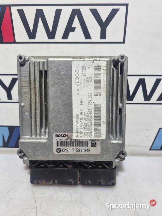 BMW E46 MODUŁ STEROWNIK SILNIKA DME 7531848 Komputery