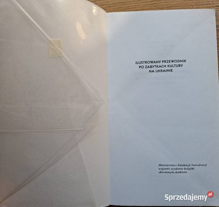 Ilustrowany przewodnik zabytkach kultury na Kraków