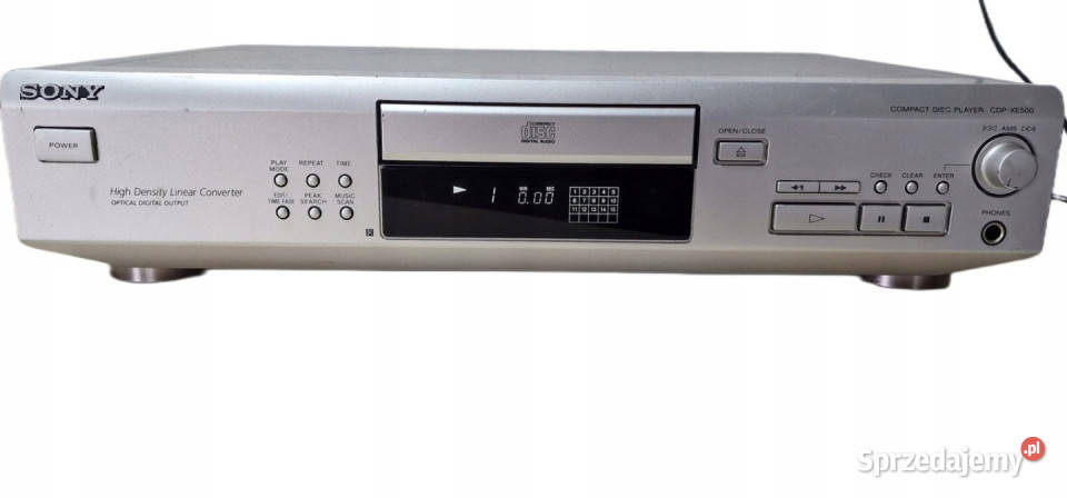 Cd player SONY CDP XE500 odtwarzacz Międzychód
