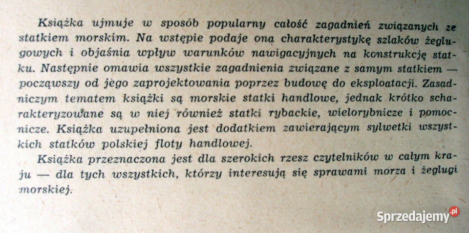 Współczesne statki morskie Marian Krynicki 1956 Rok wydania 1956 Limanowa