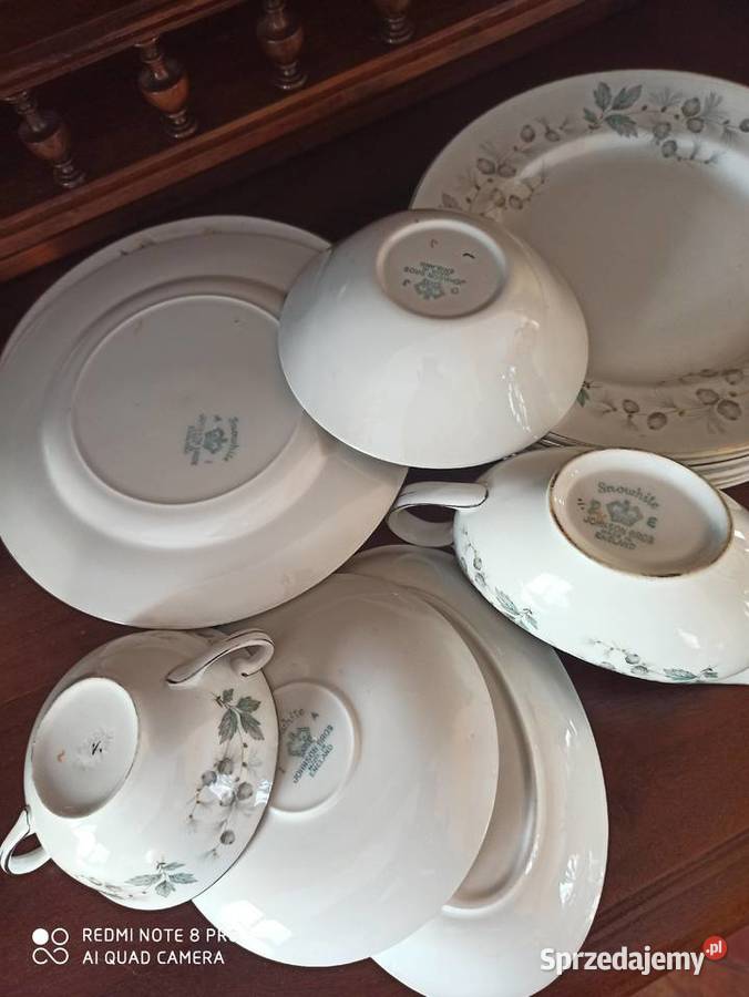 Serwis obiadowo śniadaniowy SNOWITHE Johnson Porcelana i szkło Gdańsk